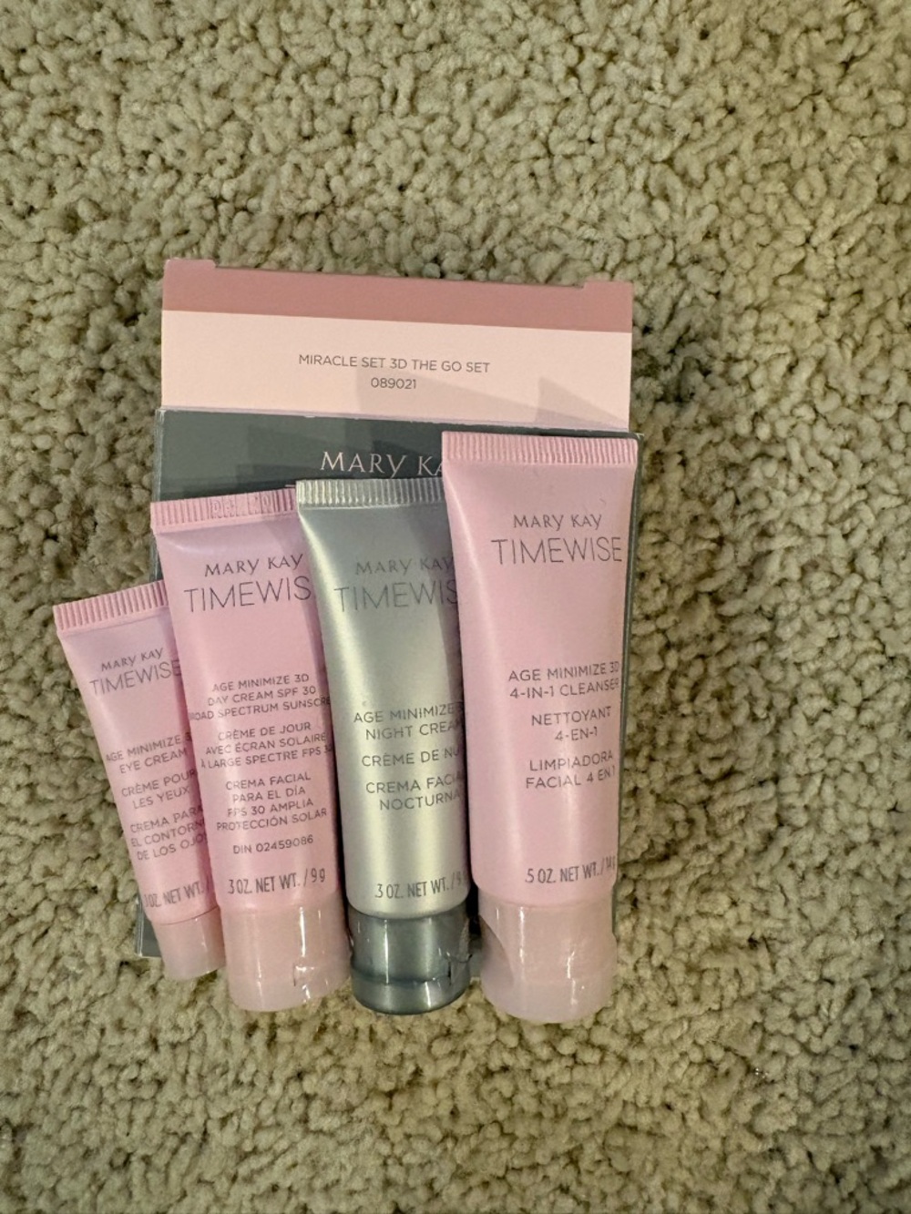 Mary Kay TimeWise Miracle Set 3D the Go Set